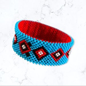 Hand beaded Maasai Bracelet